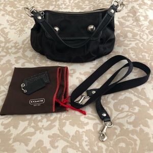 Coach Black Signature C Shoulder/Crossbody